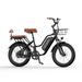 KICKWEY LD20 Urban Electric Bike With 48V 20Ah Removable Battery, Front Basket & Rear Seat_desvips.com
