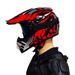 Off road helmets for men and women rally helmets kart beach cars teenagers and children mountain downhill helmets with gloves and goggles_desvips.com