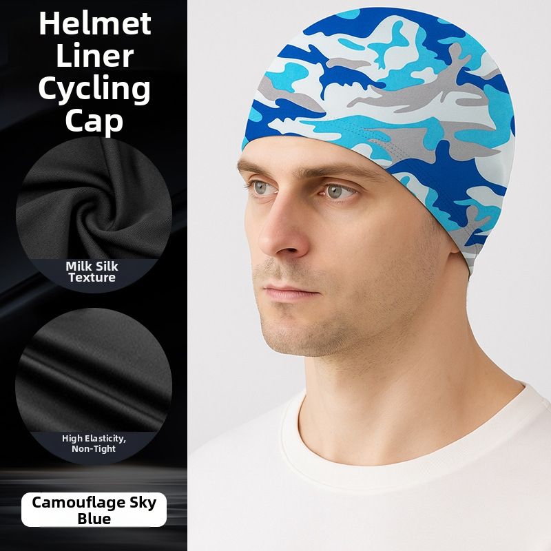 Summer Motorcycle Riding Face Mask Ice Silk Full Face Sun Protection Headgear Lycra High Elastic Sports Cap For Men_desvips.com