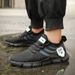 Men Casual Sport Breathable Lightweight Sneakers Outdoor Mesh Black Running Athletic Jogging Tenis Walking Shoes_desvips.com