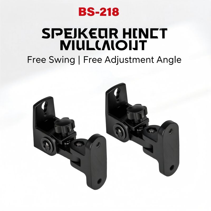 Adjustable Tilt And Angle Speaker Wall Mount Bracket, Monitor Stand, Surround Sound Wall Shelf Bracket, Hi-Fi Hanging Bracket, Dance Studio, Restaurant, Gym, Conference Room, Commercial Speaker Combination Bracket, Chinese New Year Gift._desvips.com