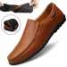 man Shoes Genuine Leather Men Casual Brand 2023 Mens Breathable Slip On Black Driving Shoes Plus Size 37-46 4 9f124_desvips.com
