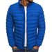 Autumn Winter New Solid Color Jacket Simple And Elegant Men's Cotton Coat_desvips.com