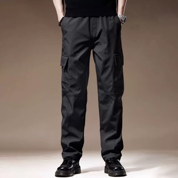 001 American Style Pants For Men, Autumn Thin Waterproof Loose Straight Leg Cargo Pants, Wear-Resistant And Dirt-Resistant_desvips.com