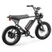 MACFOX X1S Electric Bike For Adults 20inch-tire 500W Motor 48V 10.4Ah Battery 1-Speed_desvips.com
