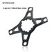 EVOSID 3-Bolt To 4-Hole 110BCD Single/Double Chainring Compatible With GXP Direct Mount Crankset Crank Adapter_desvips.com