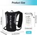 Runlight Men's Running Vest, Adjustable Hydration Backpack With Breathable Reflective Straps And 1.5L Water Bladder,_desvips.com