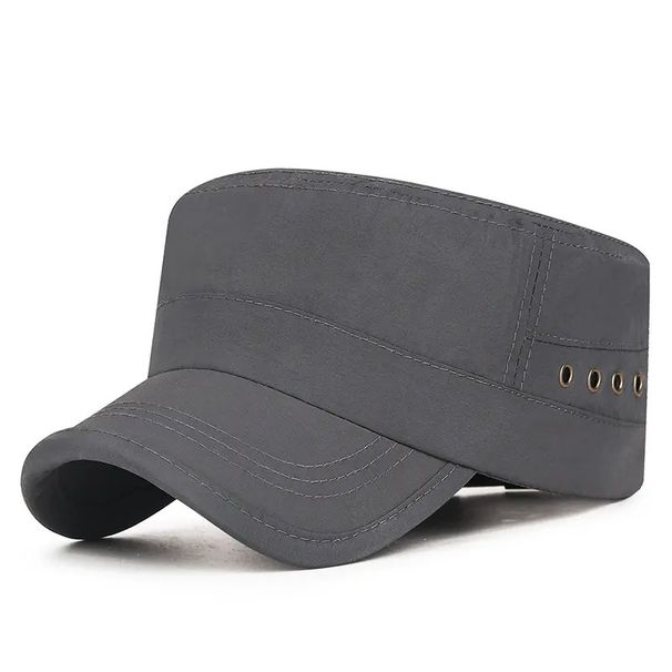 1724976925@qq.com Summer Men's Flat-top Outdoor Quick-dry , Breathable Sun Protection Thin Baseball Cap, Spring And Autumn Hiking Cool_desvips.com