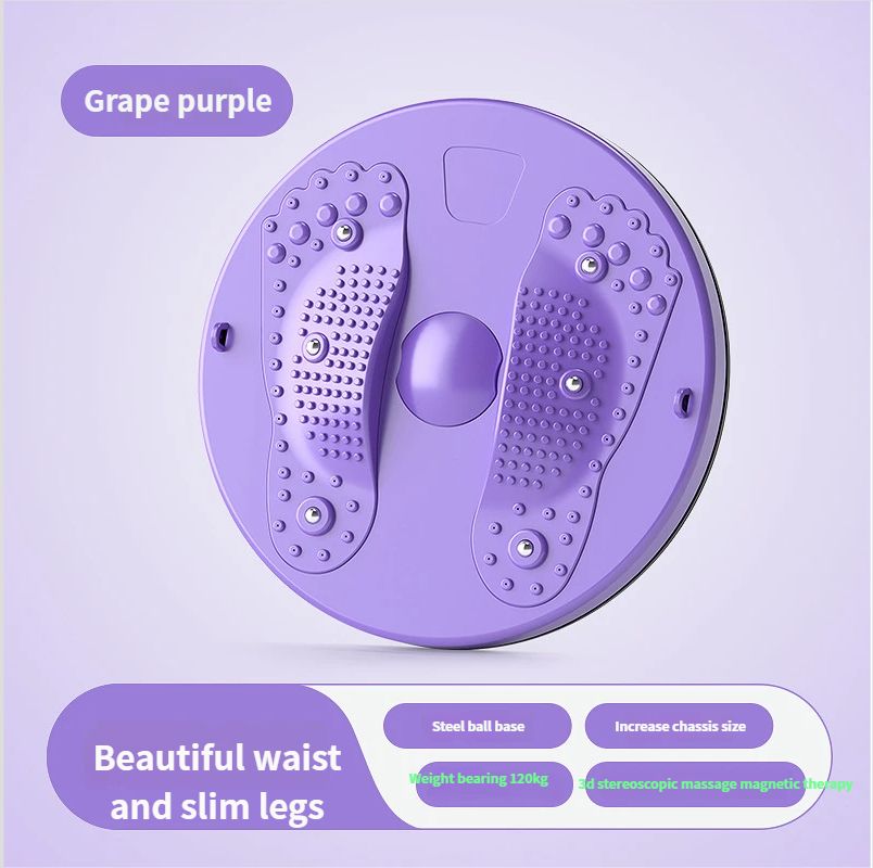 Home Magnetic Slimming Resistance Band Waist Twisting Disc Rotating Exercise Equipment Office Abdominal Trainer_desvips.com