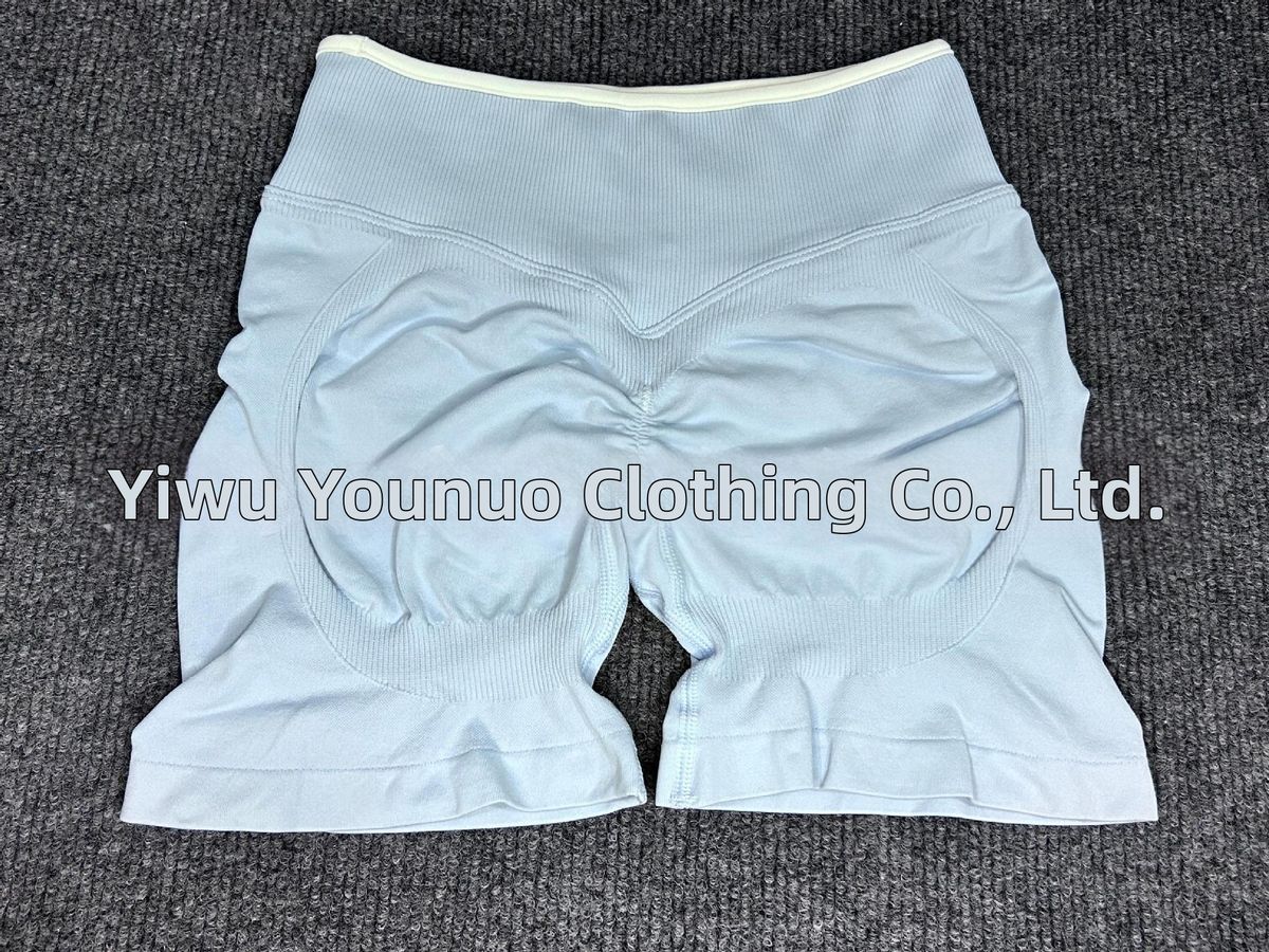 Seamless Yoga Shorts Outdoor Wearable Butt Lifting Body Shaping Fitness Sports Shorts_desvips.com
