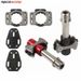 Wholesale Road Bike Aluminum Alloy Cross Lollipop Three Bearing Lock Pedals With Cleats_desvips.com