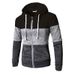 Men's Clothing Autumn and Winter New Men's Cardigan Colorblock Sweater NY003_desvips.com