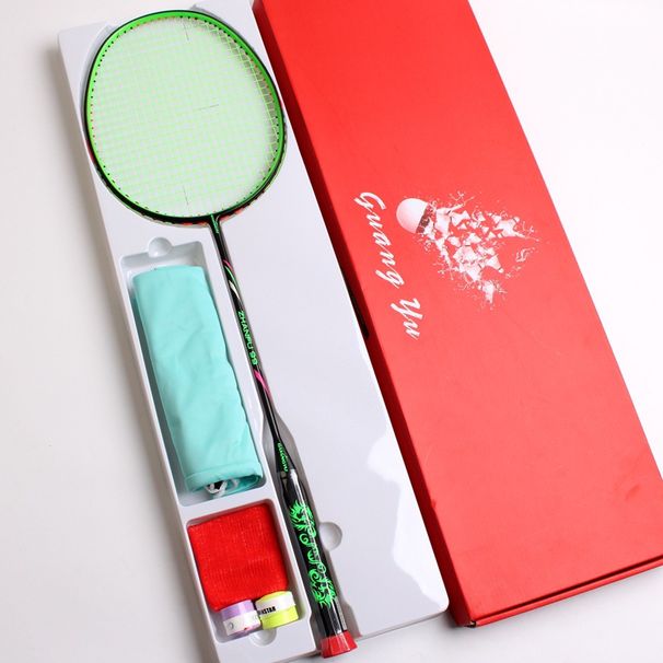 Adult Offense Badminton Racket 10U Full Carbon Fiber Ultralight Single Pack Gift Box Sports Outdoor_desvips.com