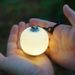 Portable Mini Camping Lantern - Rechargeable LED Squeeze Silicone Night Light, Egg-Shaped Picnic Lamp With Cozy Ambience For Outdoor, Tent, Bedroom &_desvips.com