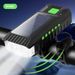 Bicycle Front Nighttime Lighting Mountain Road Bike Multi-Function Solar Horn Light Cycling Gear_desvips.com