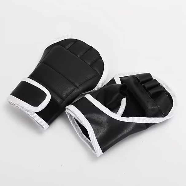 PU Boxing Gloves Combat Taekwondo Hand Protective Gloves For Adults And Children Fighting Boxing Gloves_desvips.com