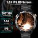 2025 Military Outdoor Flasligt Smart Watc 400mA Sports Fiess Waterproof Men Watces 1.53”HD Bluetoot Call_desvips.com