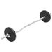 Versatile Barbell & Dumbbell Set - Chrome-Plated Steel Bars With PE Coated Weight Plates - Multiple Workout Options - Black_desvips.com