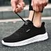 MAEDEF New Men's Breathable Mesh Lightweight Casual Walking Man Shoes Big Size 39-48 Comfortable Black Sneakers For Men_desvips.com