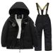 Winter New Children's Suit Set Boys And Windproof Waterproof Jacket Thickened Warm Professional Ski Pants Girls_desvips.com