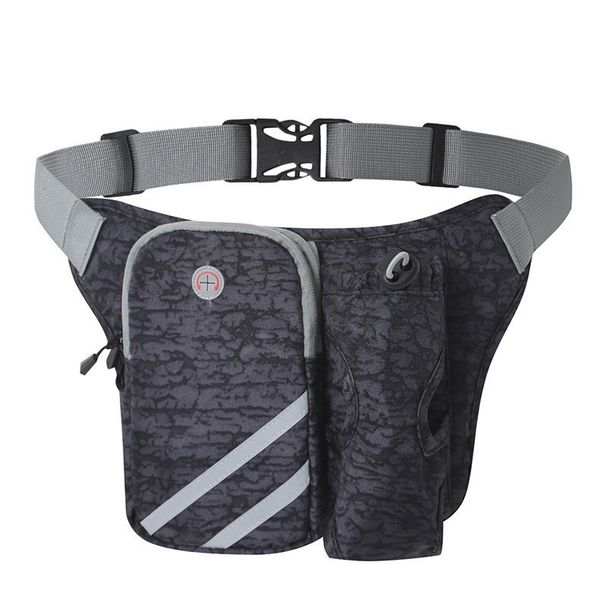 Outdoor Sports Fanny Pack Multifunctional Fitness Kettle Fanny Pack Convenient Mountaineering Waterproof Running Mobile Phone Bag_desvips.com