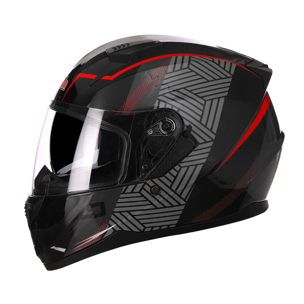 Motorcycle helmet Double lens breathable full cover motorcycle helmet for all seasons_desvips.com