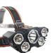 5LED Strong Headlamp USB Rechargeable Long-Range Floodlight Night Fishing Light Outdoor Portable Lightweight_desvips.com