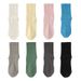Women's Yoga Socks Mid Calf Non Slip Cotton Sports Fitness Dance Pilates Indoor Floor Socks For Spring And Summer_desvips.com