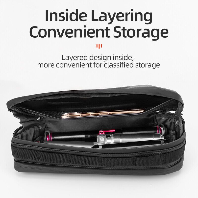 ROCKBROS Bicycle Frame Bag Triangular Bag Waterproof Bicycle Bag 1.5L/ 2.5L_desvips.com