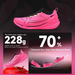 XTEP 2000km 5.0 Professional Marathon Running Cushioned Breathable Lightweight Youth Sports Shoes 874119110023_desvips.com