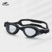 Adult Swim Unisex Fashion HD Anti-Fog Swimming Goggles With Earplugs Waterproof Silicone Eye Protection Glasses_desvips.com