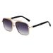 2025 New For Men Driving Special European And American Fashion Square Frame Sunglasses UV Protection Outdoor Glasses_desvips.com