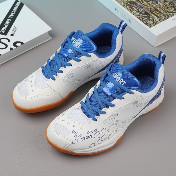 Men's Professional Badminton Breathable, Non-slip, Wear-resistant, Youth Training Sports Volleyball Shoes, Large Size_desvips.com
