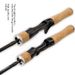 Fishing Rods Multi Section Lure Rod Portable UL Fishing Rod Fishing Gear 1.8m Carbon Multi Section EVA Grip Straight Handle Lure_desvips.com