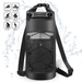 Outdoor Cross Border Dry Rafting Bag Waterproof Bucket Bag Camping Beach Swimming PVC Reflective Waterproof Bag_desvips.com