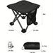 Lightweight Portable Compact Small Camping Folding Stool with Pocket for Outdoor Sports Backpacking Hiking Gardening Fishing Travel Beach_desvips.com