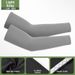 Running Arm Warmers Summer Children's Ice Sleeves Straight Cut Ice Silk Sweat Absorbing Sports Arm Protectors Breathable UV Protection Sunscreen_desvips.com
