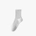 Socks Men's Long Socks Women's Socks Pure Cotton Autumn And Winter Black And White Solid Color Thickened Mid Tube Men's Casual Sports Socks_desvips.com