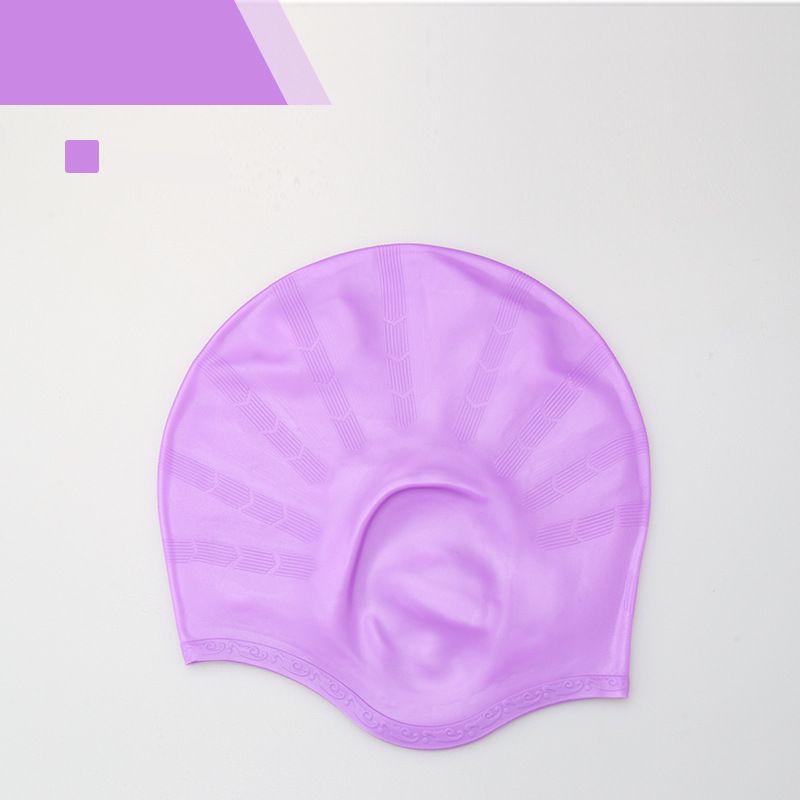 Swimming Caps For Adult Men And Women Swimming Training Waterproof Enlarged No Head Professional Swimming Cap_desvips.com