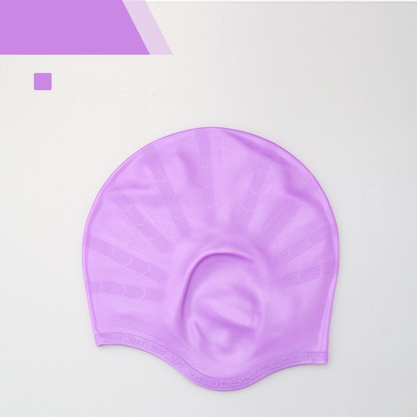 Swimming Caps For Adult Men And Women Swimming Training Waterproof Enlarged No Head Professional Swimming Cap_desvips.com