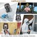 Voll Gesichtsbedeckung Atemgerät Staub Maske Für Industrie Malerei Schweißen Schleifen Holzbearbeitung Anti-Verschmutzung Gesichtsschutz_desvips.com