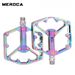 Mountain Bike Wide-face Pedals, Aluminum Alloy Bearing Anti-slip DU Riding Pedals, Mountain Bike Accessories_desvips.com