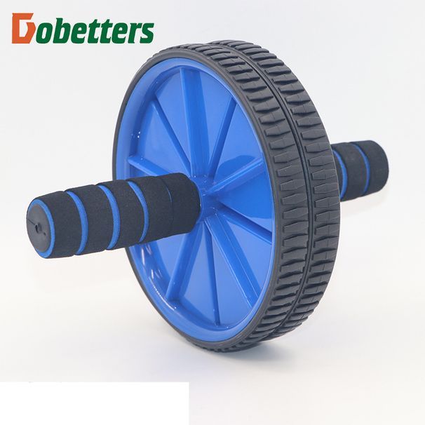 Anti Slip Texture Function Abdominal Wheel Double Wheel Abdominal Muscle Wheel Silent Abdominal Wheel Roller Fitness Equipment_desvips.com