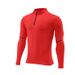 New Half Zipper Quick Drying Clothing Men's Tight Height Elastic Stand Up Collar Golf Suit Outdoor Running Fitness Wear T-Shirt Long Sleeve_desvips.com