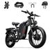 TIFGALOP Adult Electric Bicycle, 2000W Front And Rear Dual Motors, 52V 24Ah Lithium-ion Battery, 20-inch Wide Tires, Dual Hydraulic Disc Brakes._desvips.com