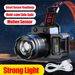USB Rechargeable Canping Hiking Headlight 5-Modes LED Headlamp Motion Sensor Headlamp_desvips.com