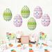 paper Holiday Decoration Pendants, Lantern Decorations, Easter Party Theme, Rabbit_desvips.com
