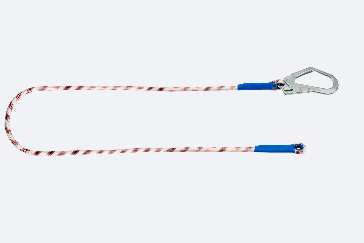 CE EN355 Belt Back Connection Protection Polyester Thickened Double Large Hook Buffer Pack Anti-Fall Safety Rope_desvips.com