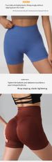 2026 New Women's High Waisted Yoga Shorts Tummy Control Booty Lifting Workout Shorts_desvips.com