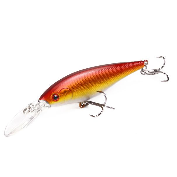 Hot Style 11cm/9.5g Plastic Simulation Fish Bait Long Tongue Minnow Lure Colorful Bait Fishing Gear_desvips.com